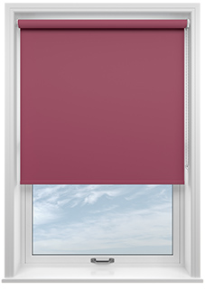 Trinity (Blackout), Fuschia - Twist&Fit Roller Blind
